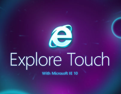 Explore Touch with Microsoft IE10