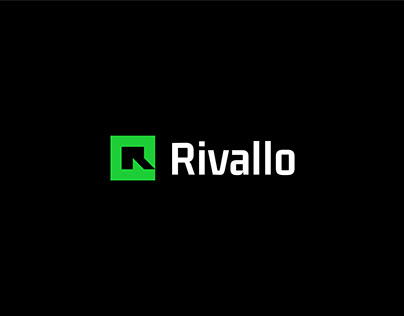 Riveallo, Letter R Financial Logo Branding