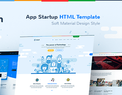 Utouch - HTML Template for IT Startup, Business, Produc