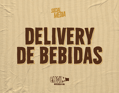 Social Media - Delivery de Bebidas