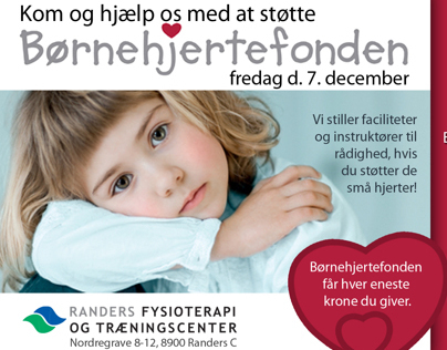 Randers Fysioterapi - Støt børnehjertefonden