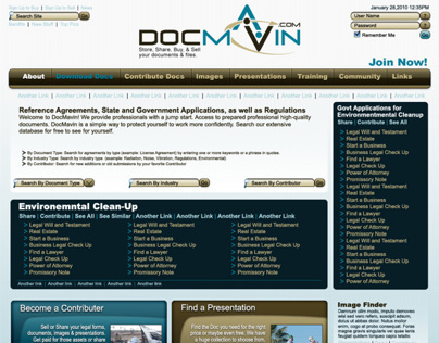 Doc Mavin Website 2010