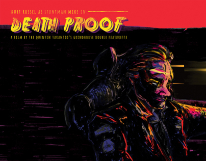 Death Proof Kinetic Poster