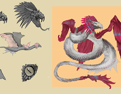 Dragons - Concepts and Ilustrations