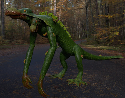 Swamp Creature (3D Model)