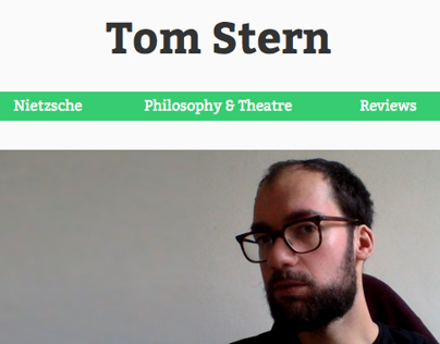 Academic Website for Tom Stern