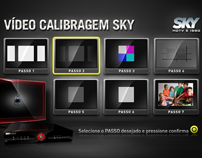 SKY HDTV - Aplicativo de Vídeo Calibragrem (2010)