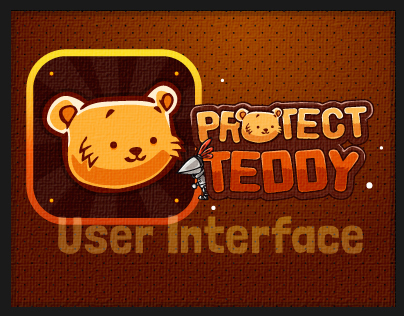 Protect Teddy Mobile Game UI