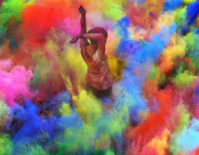 Color & Dust - Holi 2014 in India