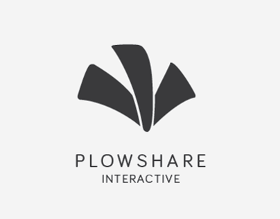 Plowshare Interactive Logo & Word Mark