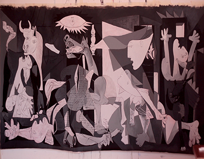 Reproduction of Guernica