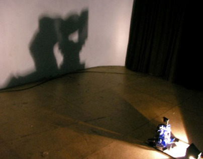 Latrina - shadow casting sculpture
