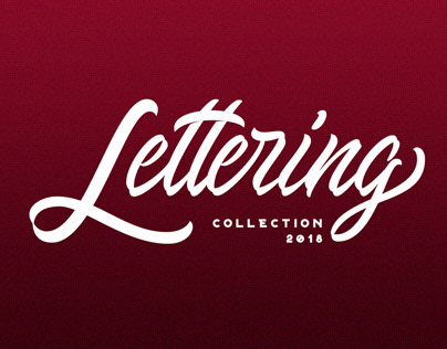 Lettering collection 2018