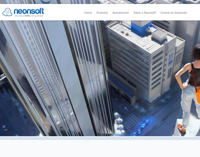 Front-end Website neonsoft