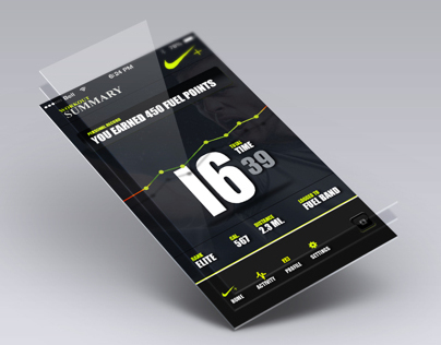 Nike+ Fitness App