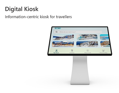 Digital Kiosk : Information-centric kiosk