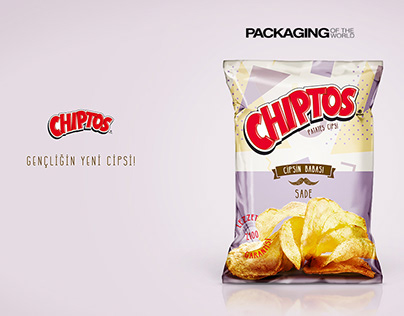 Chiptos "Patates Cipsi" Ambalaj Tasarımı