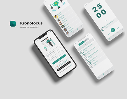 Project thumbnail - UX & UI Design for Kronofocus