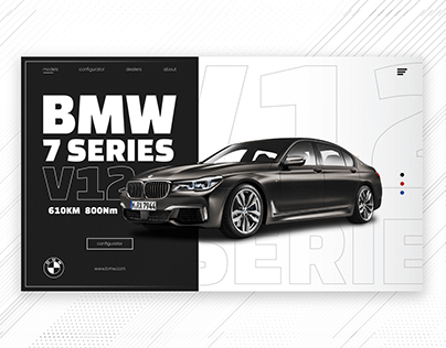 BMW Header UI Concept