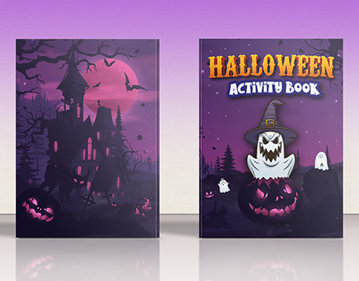 KDP book Cover- Halloween Activity book