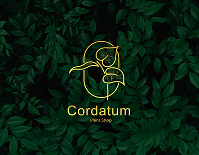 Cordatum | Plant Shop | Brand Identity