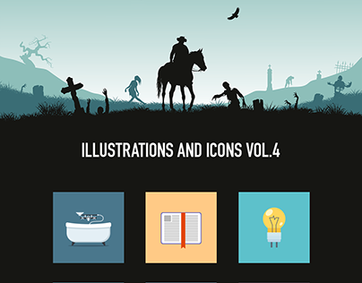 Illustrations and icons Vol.4