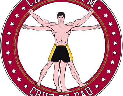 Campus Gym - Logo Concept (Vetruvian Man)
