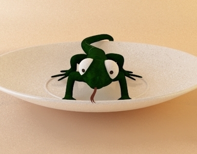 Lizard in a Teacup.