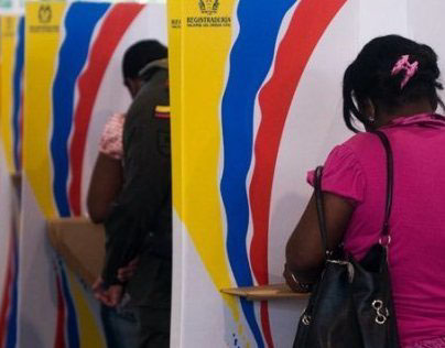 Todos a votar! - Diseño Cubículo Electoral de Colombia