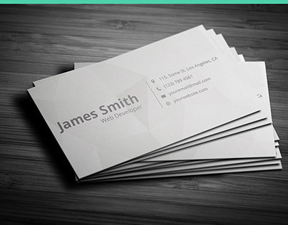 Minim - Clean and Minimal Business Card Template