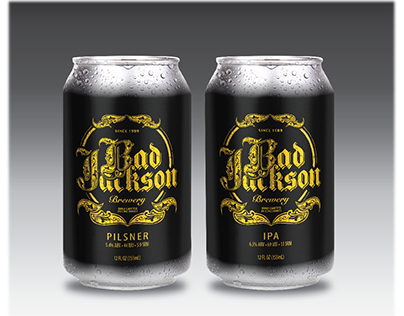 Bad Jackson - Beer Packaging Design