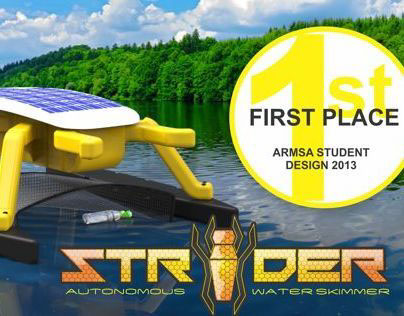 Strider: Autonomous Floating Waste Collector