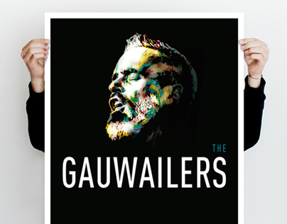 The Gauwailers / Tourposter
