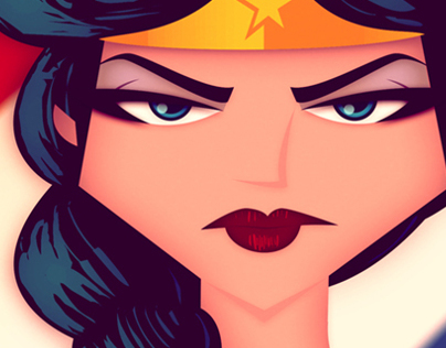 Wonder Woman 2D concept