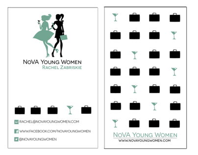 NoVA Young Women Business Card