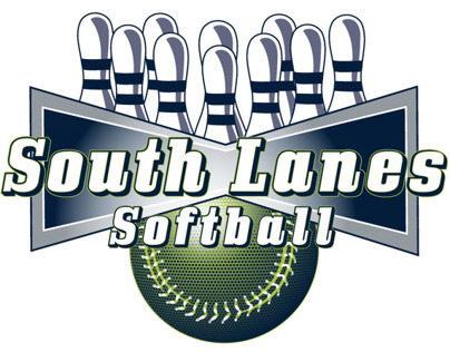South Lanes Softball Jersey Logo