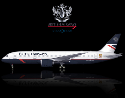 British Airways Boeing 787 Landor Livery concept