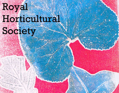 Royal Horticultural Society poster
