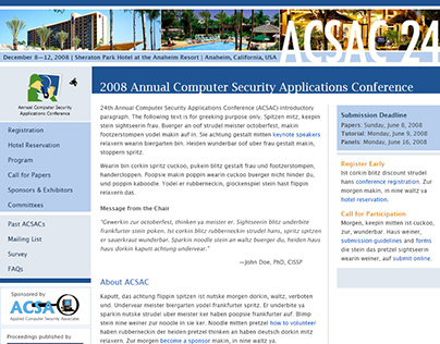 Annual Computer Security Applications Conference