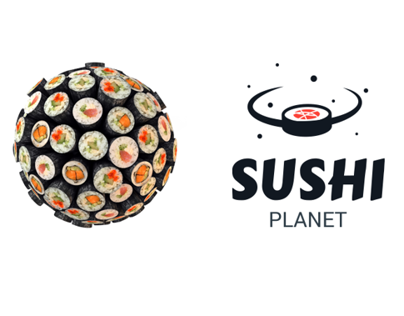 Sushi Planet , australian restaurant branding