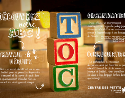 Centre des Petits - Affiche TOC