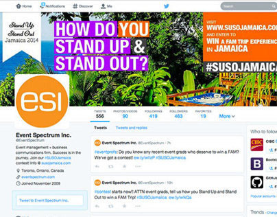 #SUSOJAMAICA Big Box and Twitter Advertising