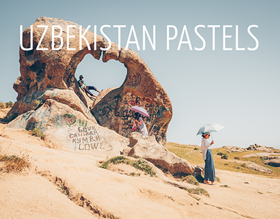 Uzbekistan Pastels - a journey