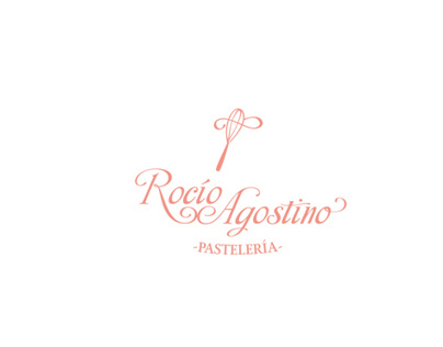 Logo design for homemade bakery Rocío Agostino