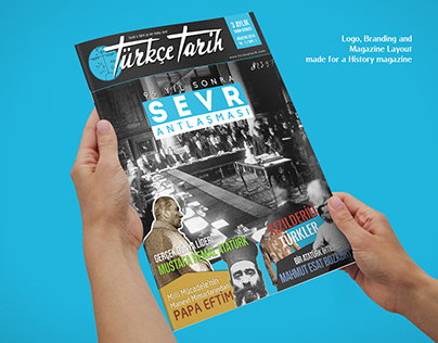 Türkçe Tarih - L’identité visuelle d’un magazine