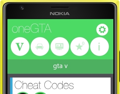 oneGTA app for Windows Phone