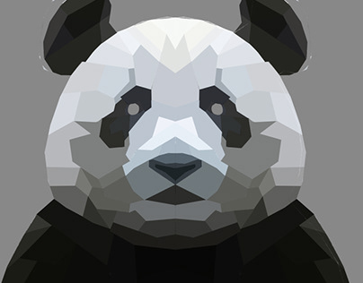 Panda Poly Art