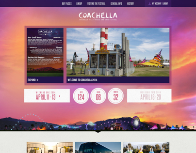 Coachella Valley Music Festival 2013-14 Website