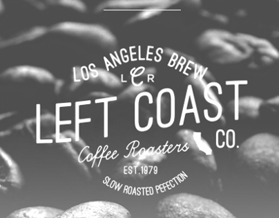 Left Coast Roasters Identity/Branding