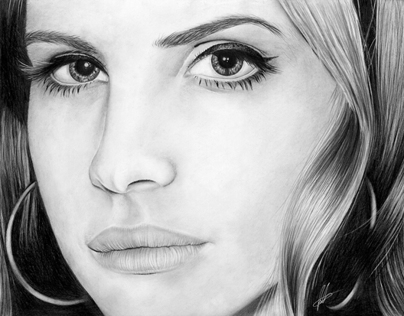 Lana Del Rey Closeup